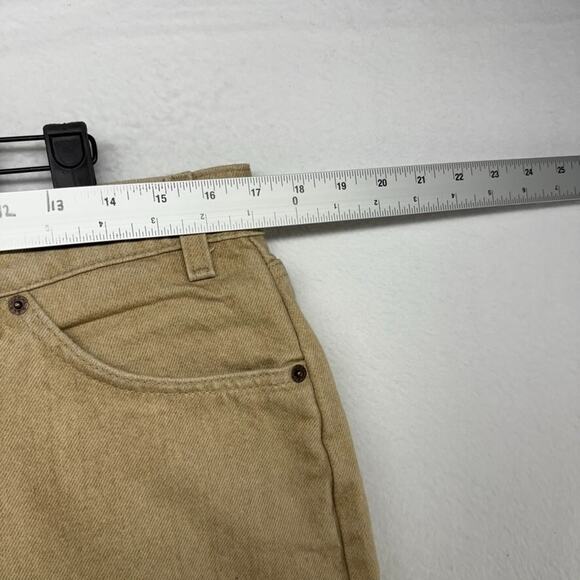 Vintage Levi's Jeans Mens Fits 34x32 Brown Relaxed USA Made Orange Tab 90s 97 - Picture 4 of 10